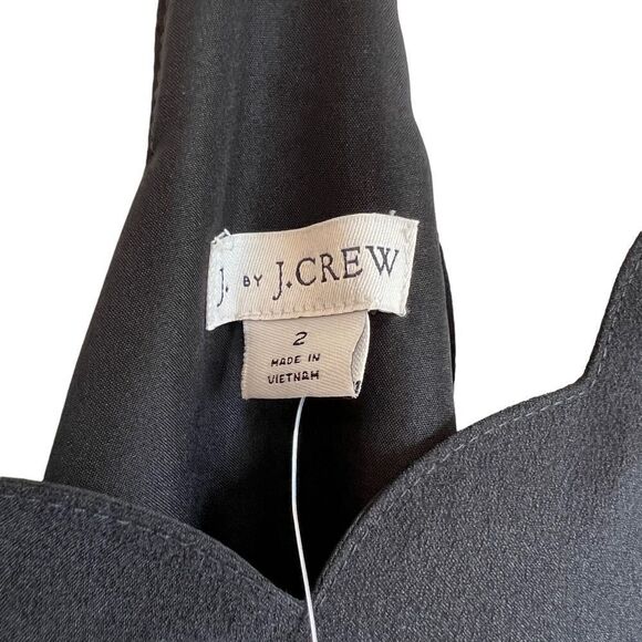 NWT J. By J. Crew Scallop Racer Back Cami size 2 - Picture 6 of 11